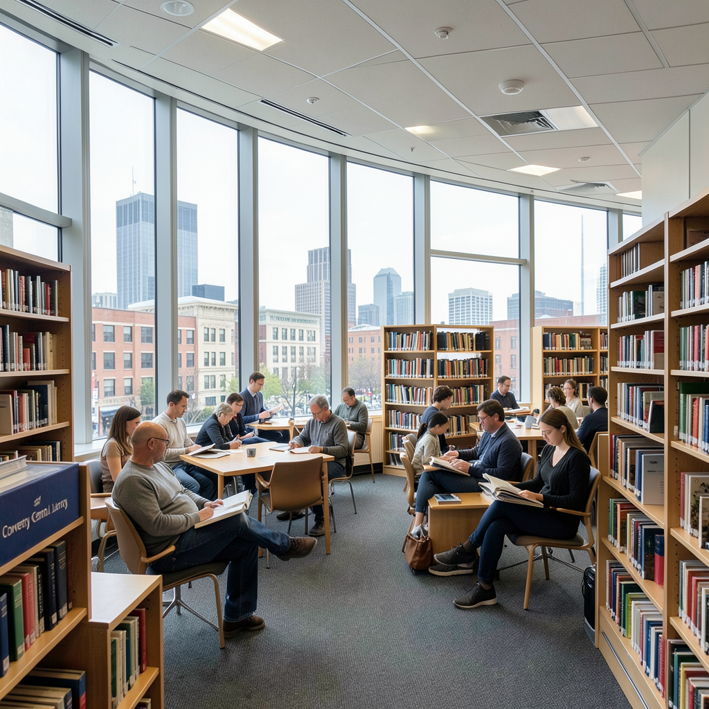 Historic Coventry library celebrates four decades at unique Locarno site